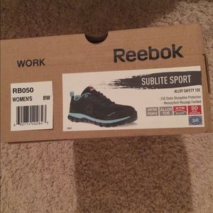 Steel toe Reebok Tennis Shoes